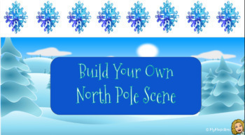 Preview of Digitally Build Your Own North Pole Scene