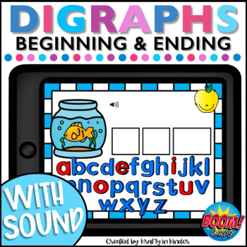 Preview of Digraph Activities Beginning and Ending Digraphs Boom Cards