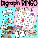 Digraph BINGO/Literacy Game/Small Group Work/Intervention 