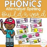 Digraph Build a Word - Phonics Alternative Spelling