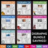 Digraph Activities | CH, CK, KN, PH, SH, TH, WH, WR | Word