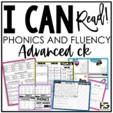 Digraph CK Above Level Fluency Activities and Reading Comp