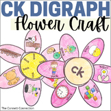 Digraph CK Flower Craft or Center