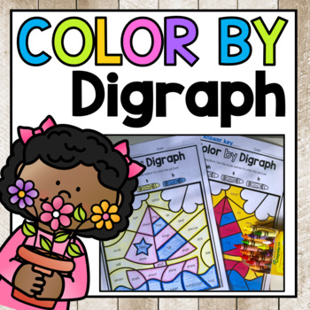 Preview of Digraph Color By Code Coloring Pages
