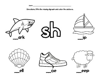 Digraph Coloring by Mrs McClure's McNuggets | TPT