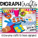 Digraph Crafts | Phonics Crafts