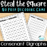 Digraph Decoding Game - Steal the Square - Real and Nonsen