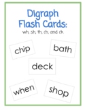 Digraph Flashcards: Fun Phonics Level 1 Unit 3