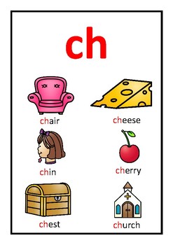 Digraph Flashcards and Posters by Prep Life | Teachers Pay Teachers