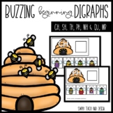 Beginning Digraph Picture Match Game| Spring Consonant Dig