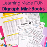 Digraph Mini Books | Digraph Worksheets for SH CH TH CK WH NG QU