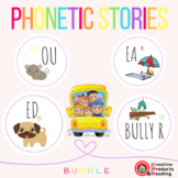 CPR Phonetic Stories (Suffix Ed, Ou, Ea, R Blends) Bundle 3