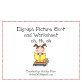 Digraph Picture Sort Packet