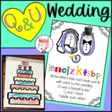 Wedding of Q and U Mini Unit Story Book and phonics skills for qu