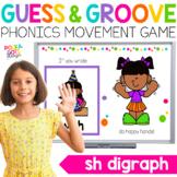 Digraph SH Movement Game | Digraph Worksheets | Guess and 