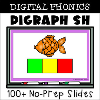 Preview of Digraph SH Structured Digital Phonics Lessons