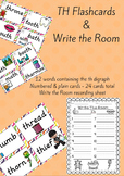 Digraph TH Flash Cards and Write the Room