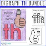 Digraph TH Worksheets | VOWAC Practice, Assessment, Craft,