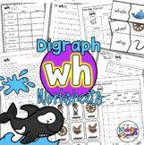 Digraph WH Worksheets