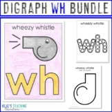 Digraph WH Worksheets | VOWAC Practice, Assessment, Craft,