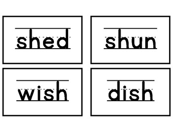 Preview of Digraph (WHTHCHSH) Flashcards