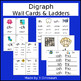 Digraph Wall Cards & Ladders by 3 Dinosaurs | Teachers Pay Teachers