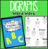 Digraphs Word Work {Bundle} - Interactive Phonics Notebook