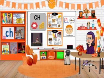 Preview of Digraph "ch" Digital Room