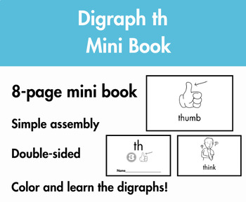 Preview of Digraph th Mini Book