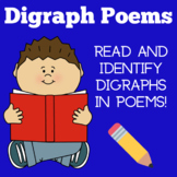 Digraph Digraphs Poems | 1st 2nd 3rd Grade Activities Work