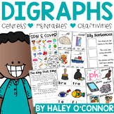 Digraph Activities {Centers, Printables, Crafts, Books, Games}