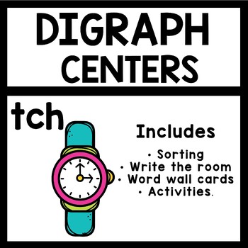 Preview of tch Digraph Activities Print and Digital