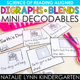 Digraphs + Blends Mini Decodables Science of Reading Decod