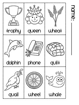 Digraphs Book 2 (qu wh ph sounds) by Miss Giraffe | TpT