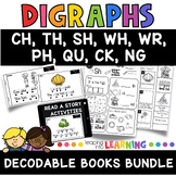 Digraphs Decodable Book Bundle and Activities | Science of