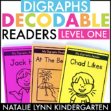 Digraphs Decodable Readers LEVEL ONE | Digital Books Included