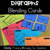 Digraphs Decodable Word Cards | Real or Not Real Activity