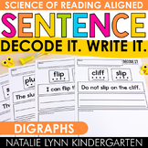 Digraphs Decode and Read Decodable Sentences Worksheets