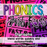 Digraphs Decoding Drills | Phonics Fast Reads | Nonsense W
