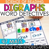 Digraphs Detectives No Prep Science of Reading Literacy Centers