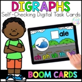Digraphs Digital Task Cards | Boom Cards™ | Distance Learning