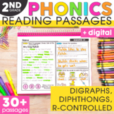 Decodable Passages Science of Reading - Digraphs, Diphthon