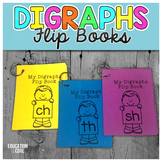 Digraphs Flip Books | Digraphs Activities