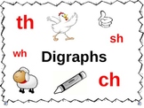 Digraphs powerpoint  - Phonics - PowerPoint WITH SOUND AND