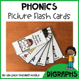 Digraphs Picture Flash Cards | Digraphs Fluency Strips