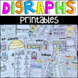 First Grade Digraphs Printables | Worksheets | Literacy Ce