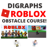 Digraphs Roblox  Obstacle Course! Perfect For Distance Learning!