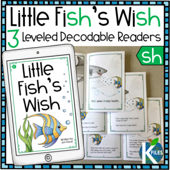 Preview of Digraphs SH Decodable Reader for Emergent Readers