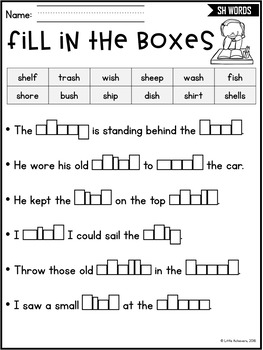 digraphs sh words sort beginning and ending sh digraphs worksheets