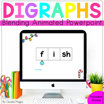 Preview of Digraphs Segmenting and Blending Slides